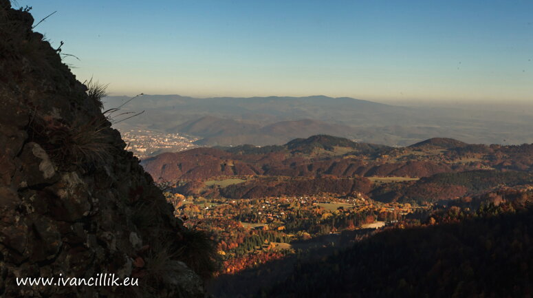 Panoráma z Via Ferrata na Skalke